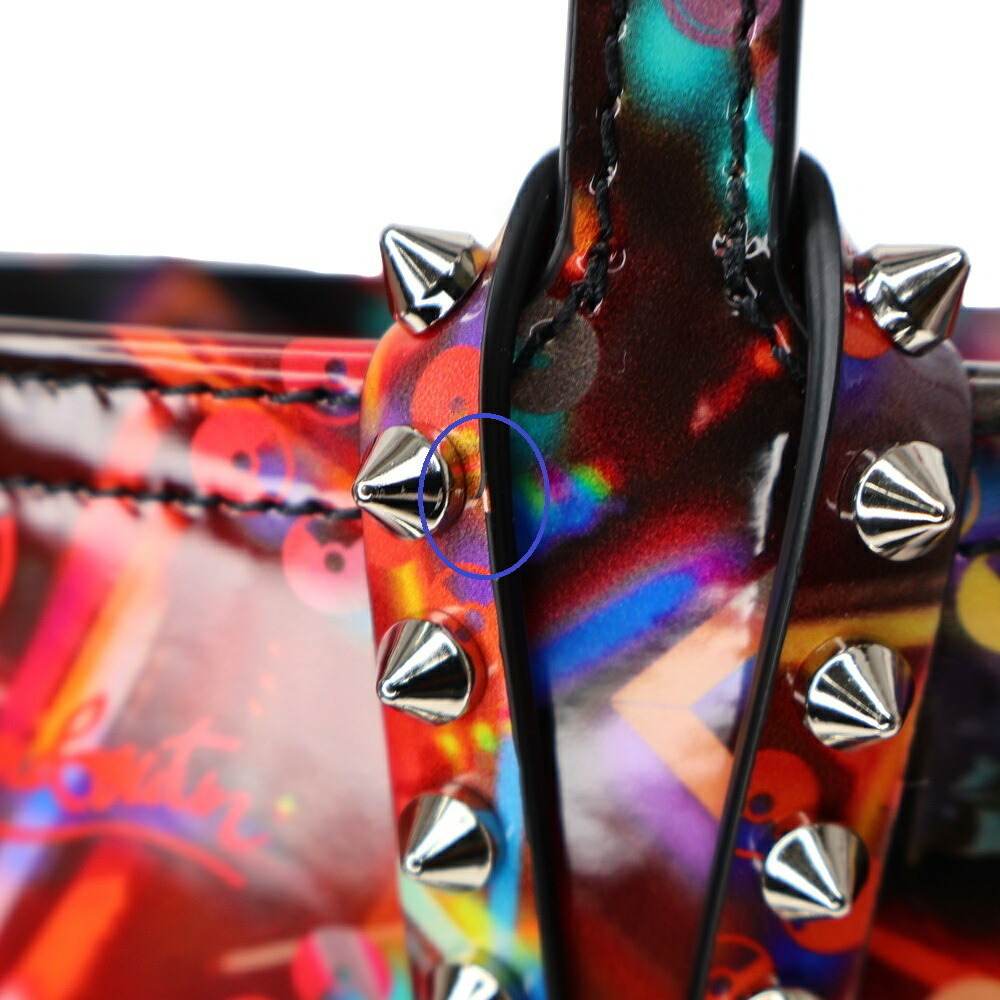 Christian Louboutin Kabata Tote Bag Multicolor - Picture 9 of 9